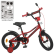 Велосипед дитячий PROF1 Y14221-1 14 дюймів, червоний - гурт(опт), дропшиппінг 