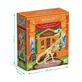 Детский виммельпазл "Музей Природы" 300639, 150 элементов