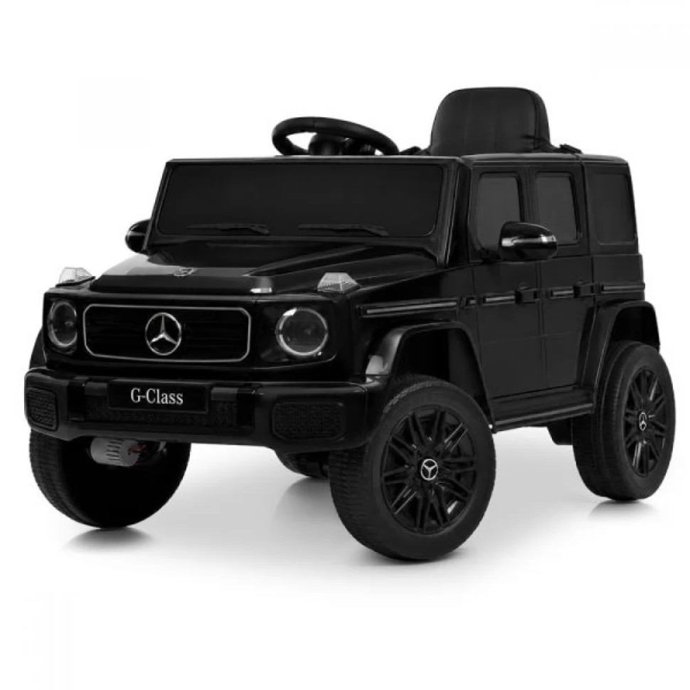 Детский электромобиль Джип JJ2580EBLR-2(24V) до 30 кг, черный опт, дропшиппинг