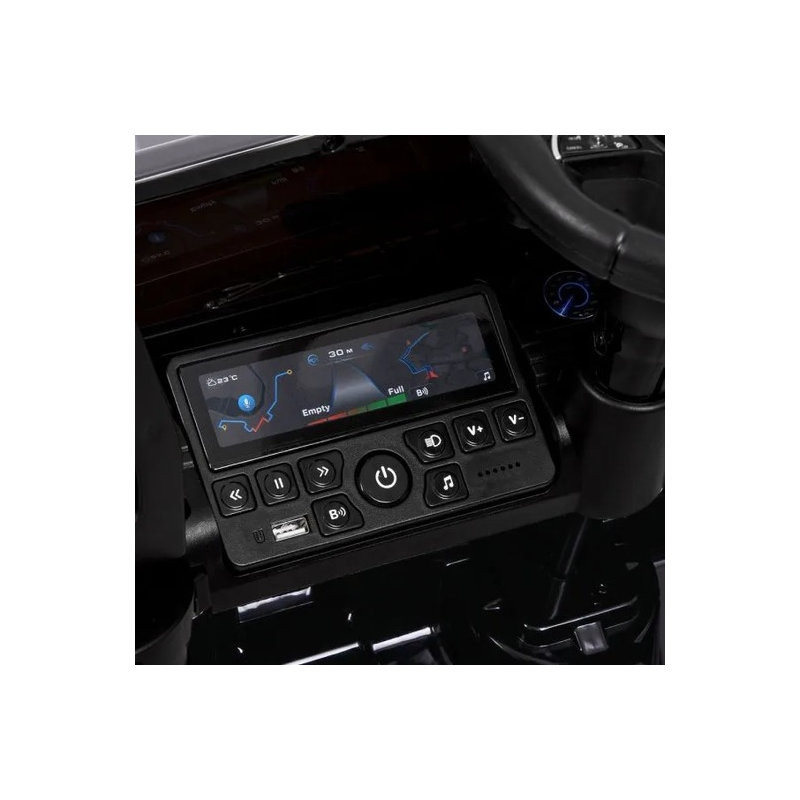 Детский электромобиль Джип JJ2580EBLR-2(24V) до 30 кг, черный опт, дропшиппинг