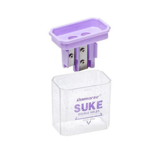 Двойная точилка для карандашей с контейнером DMS-096(Violet)