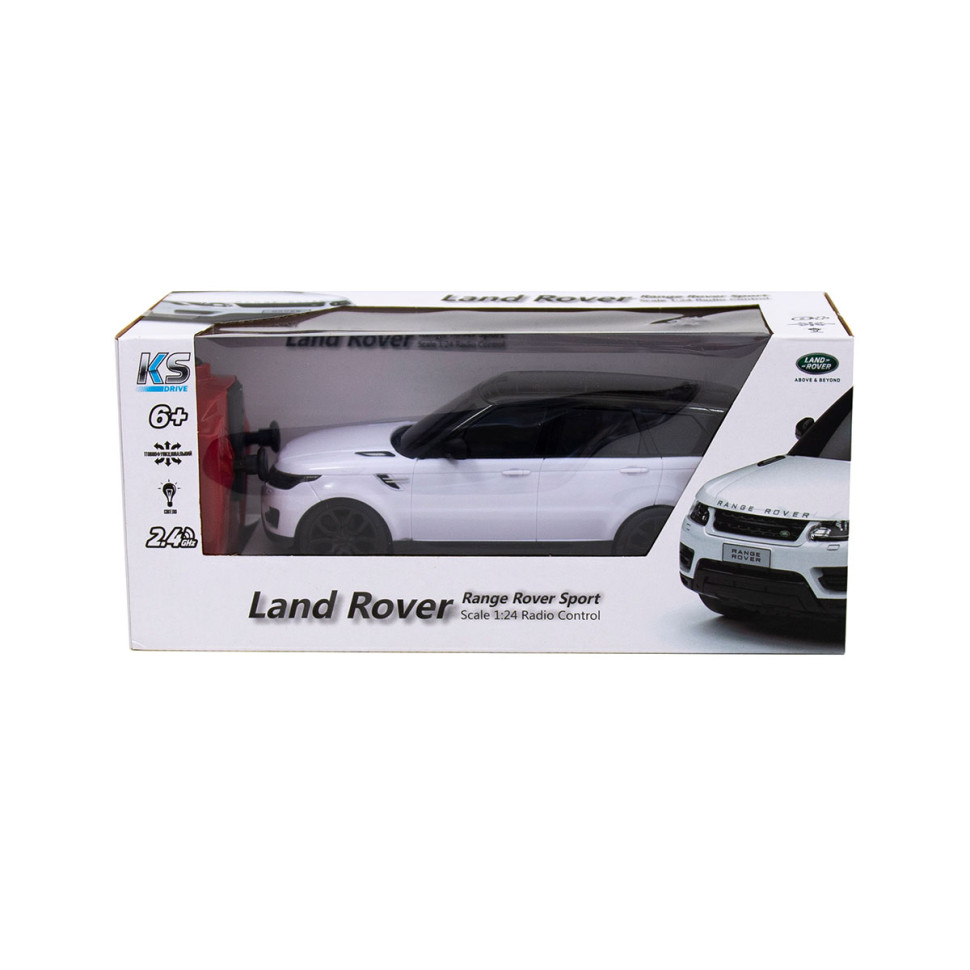 Автомобиль на радиоуправлении LAND ROVER RANGE ROVER SPORT KS DRIVE 124GRRW масштаб 1:24, 2.4Ghz опт, дропшиппинг