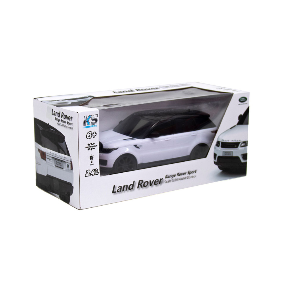 Автомобиль на радиоуправлении LAND ROVER RANGE ROVER SPORT KS DRIVE 124GRRW масштаб 1:24, 2.4Ghz опт, дропшиппинг