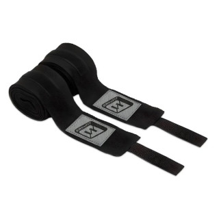 Бинты для бокса EasyFit EF-0374-25-bk, Classic Wrap, черный 2,5 м