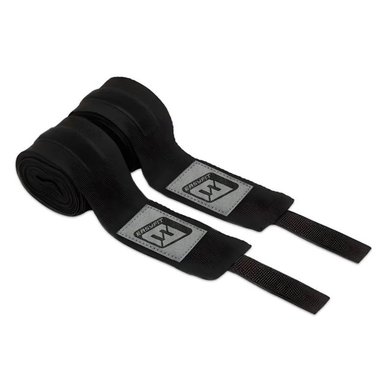 Бинты для бокса EasyFit EF-0374-25-bk, Classic Wrap, черный 2,5 м опт, дропшиппинг