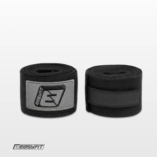 Бинты для бокса EasyFit EF-0374-25-bk, Classic Wrap, черный 2,5 м