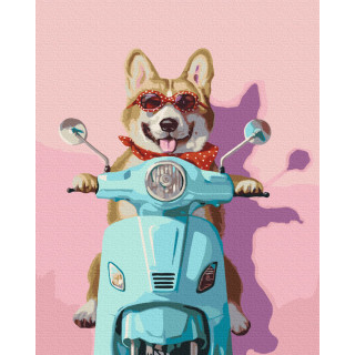 Картина по номерам "Римские каникулы" © Lucia Heffernan Brushme BS53616 40x50 см