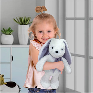 Игрушка мягконабивная Зайка МС 080501-18 серый