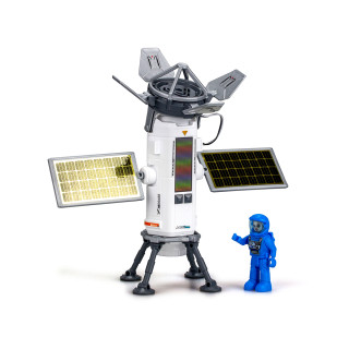 Игровой набор Миссия «Построй станцию связи» Astropod Silverlit 80333 конструктор с фигуркой