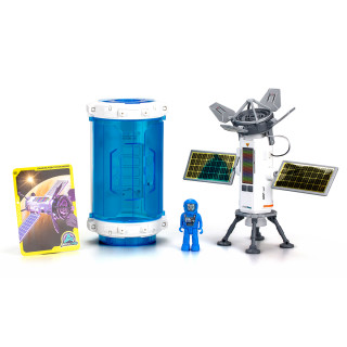 Игровой набор Миссия «Построй станцию связи» Astropod Silverlit 80333 конструктор с фигуркой