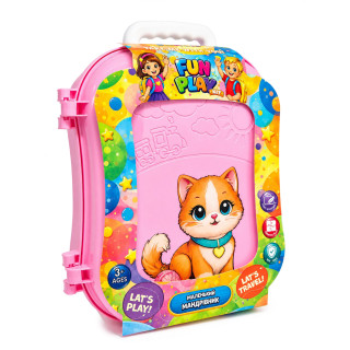 Детская игрушка Рюкзак "Маленький путешественник" 305/25BMS(Pink) 28х12х25 см