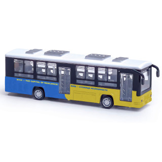 Детская коллекционная модель "Автобус Киев" S2 TechnoDrive 250418CGO пластиковый бокс