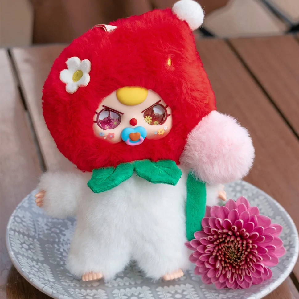 Коллекционная мягкая игрушка с кольцом Весна Pop Top Cureplaneta CRP2603 серии 