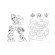 Дитячі пазли SUPER МАХІ Щенячий патруль "Пригоди" Trefl 41001 24 елементи, з розфарбовкою - гурт(опт), дропшиппінг 