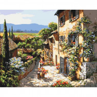 Картина по номерам "Пейзажи Тосканы" KHO2232, 40*50 см                              