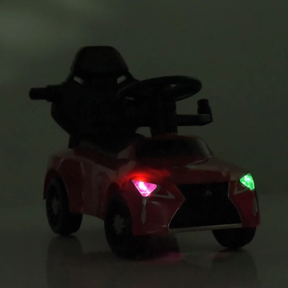 Каталка-толокар Bambi Racer M 4579-3 Червоний музичний - гурт(опт), дропшиппінг 