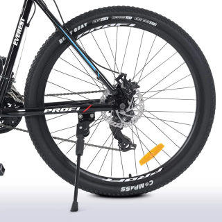 Велосипед "EVEREST" PROF1 G275EVEREST A275.127,5 д.  Алюм.рама 19", SHIMANO 21SP, алюм.DB, CS TZ500, черный