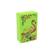 Блок для йоги "Фламинго" MS 0858-13(Green) EVA 23 х 15 х 7,5 см