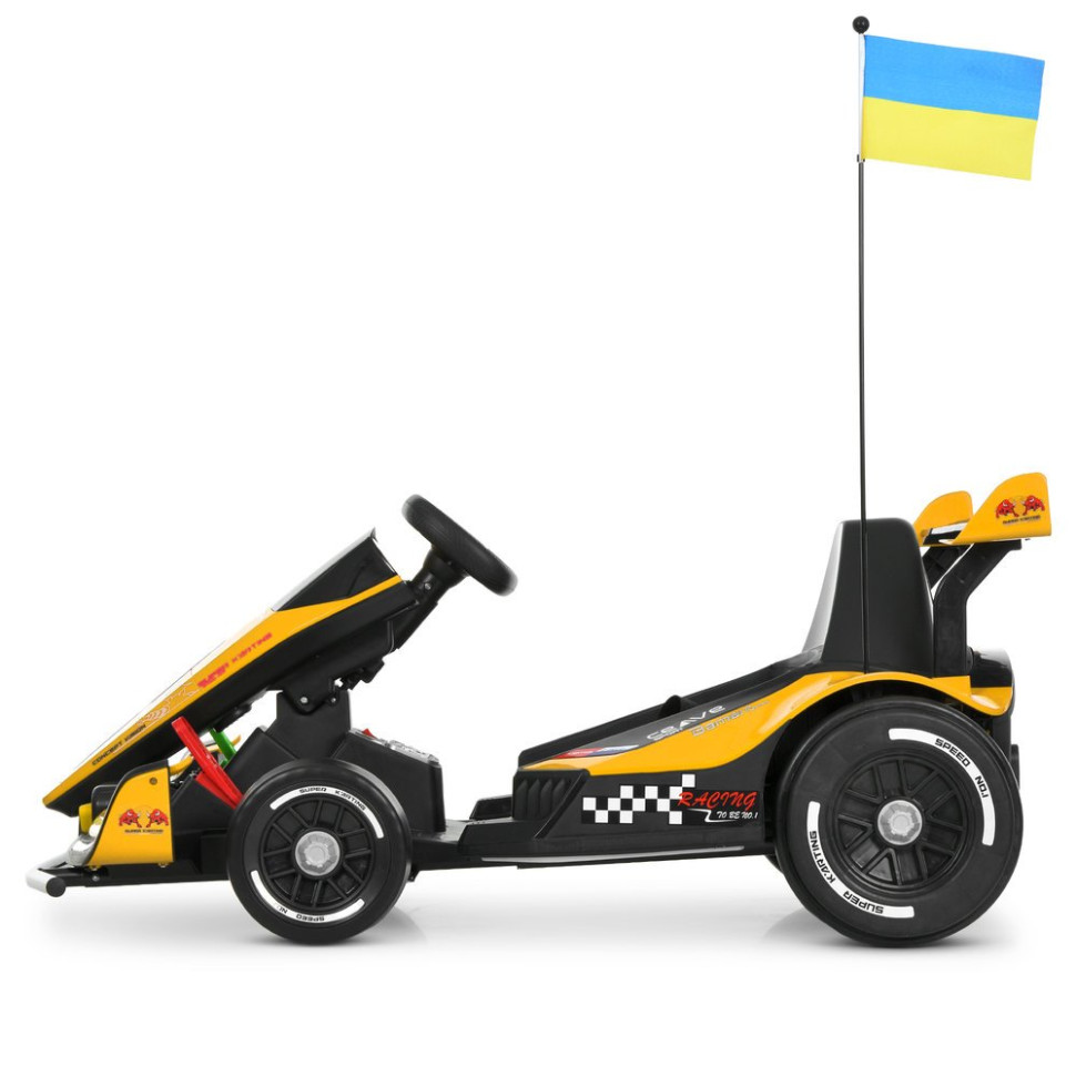 Детский электромобиль Электрокарт Kart M 6322EBLR-6 до 50 кг опт, дропшиппинг