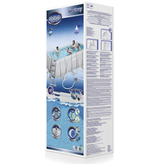 Бассейн каркасный Bestway 56456 (412-201-122 см), 8124 л