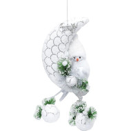 Новогоднее украшение "Снеговик с украшением" 116327, 25 x 32 см