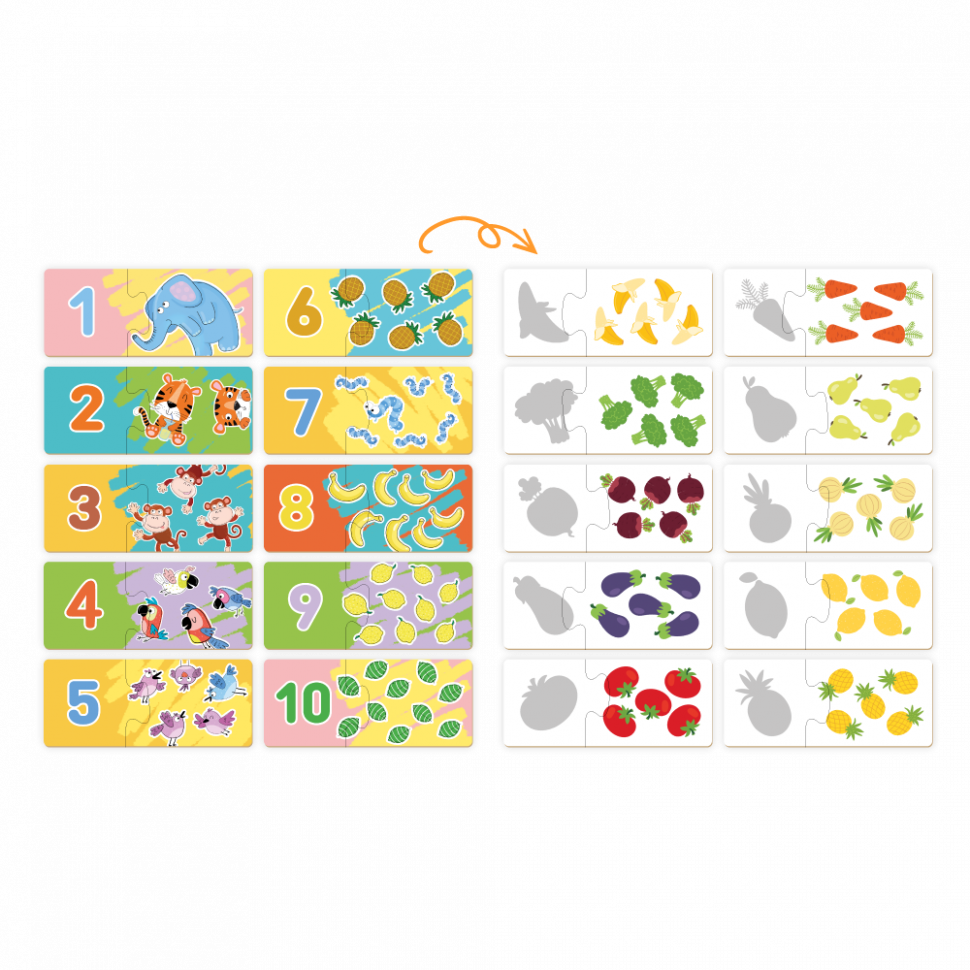 Дитячий пазл /гра Mon Puzzle 