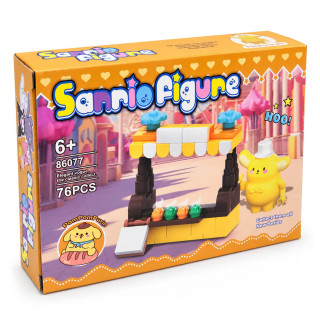 Детский игровой конструктор "PomPomPurin" 86077-2, 76 деталей