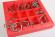 Набір головоломок 10 Metall Puzzles red Eureka 3D Puzzle 473358, 10 головоломок - гурт(опт), дропшиппінг 